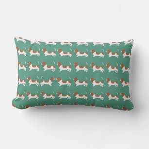 Basset Hound Throw Kissen
