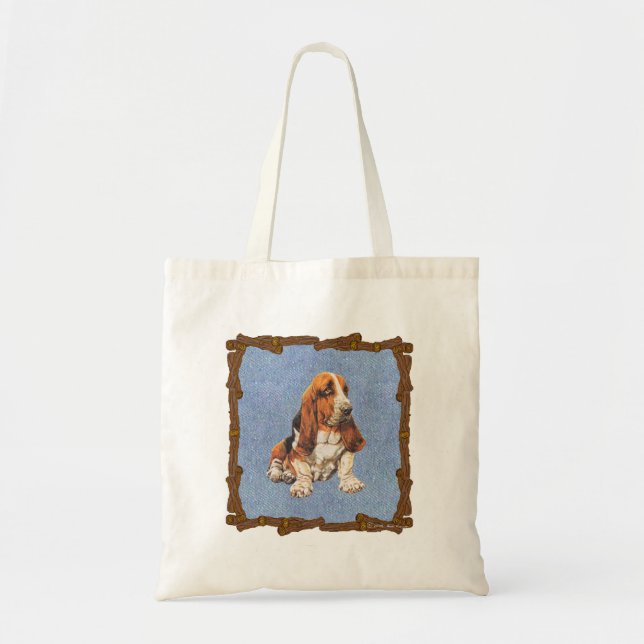 Basset Hound Tragetasche (Vorne)