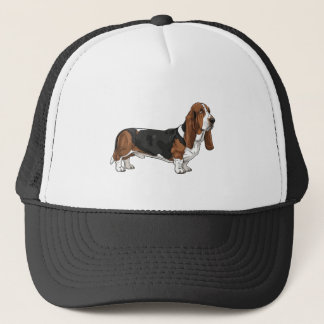Basset hound truckerkappe