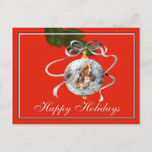 Basset Hound Weihnachten