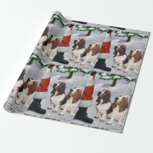 Basset Hound-Weihnachten Geschenkpapier