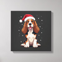 Basset Hound Weihnachten Tank Top