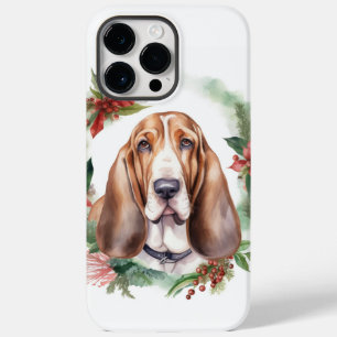 Basset Hound Weihnachtsfeiertag Festliche Jungfrau Case-Mate iPhone 14 Pro Max Hülle