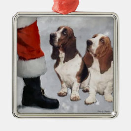 Basset Hound Weihnachtsgeschenke Ornament
