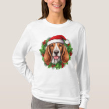 Basset Hound Weihnachtskranz