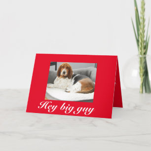 Basset-Hund auf lustige Valentintagskarte Feiertagskarte