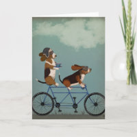 Basset-Hund Tandem