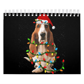 Basset-Hund Weihnachten lustige Basset-Hund-Liebe Kalender
