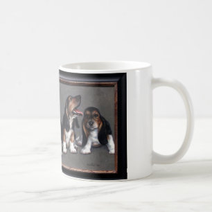 Basset-Welpen Tasse