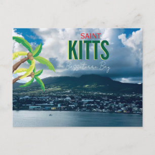 Basseterre Bay St. Kitts Reise Postkarte