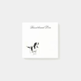 Bassetpost-itanmerkungen Post-it Klebezettel