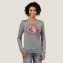 Bassett Hound, Sloppy Kisses B&C lange Tri-Blend Shirt