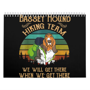 Bassett-Wanderteam wir werden glatt Kalender