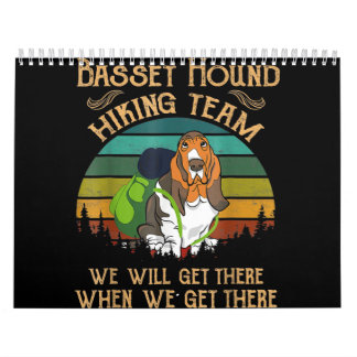 Bassett-Wanderteam wir werden glatt Kalender
