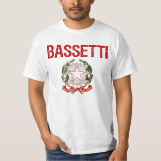 Bassetti Italiener-Familienname T-Shirt