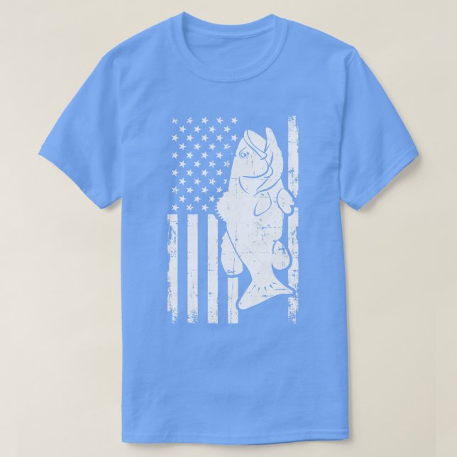 Bassfisch USA T-Shirt (Design vorne)