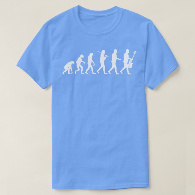 Bassgitarre-Evolution T-Shirt (Design vorne)