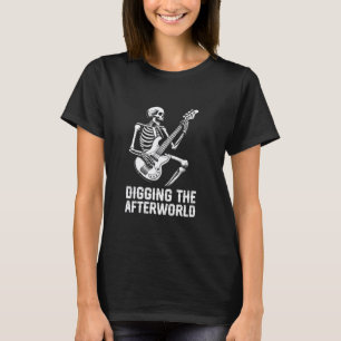 Bassgitarre Skelett - Musiker Gitarrist Bassist T-Shirt