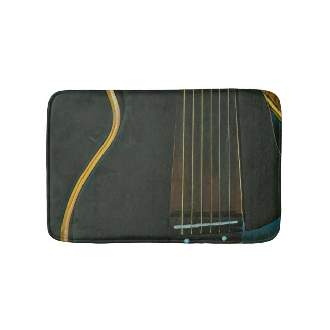 Bassgitarrist Badematte (Vorderseite)