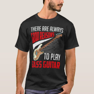 Bassgitarrist Bassist Musikinstrument Bass Gitarre T-Shirt