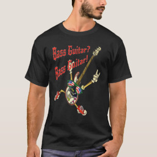 Bassgitarrist Rockmusiker Bassspieler Bassgitarre T-Shirt