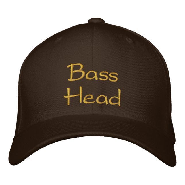 BassHead Bestickte Kappe (Vorderseite)