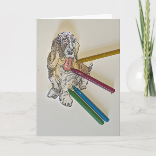 Bassie's Geburtstagskarte Karte (Vorderseite)