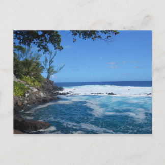 Bassin de Manapany (Ile de la Réunion) Postkarte