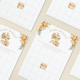 Bassinet Baby Dusche Bingo Spiel