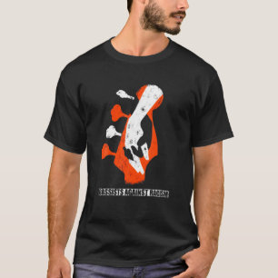 Bassist gegen Rassismus Gitarre Electri T-Shirt