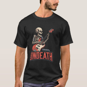Bassist-Skelett-Gitarrist - Musiker Bassgitarre T-Shirt