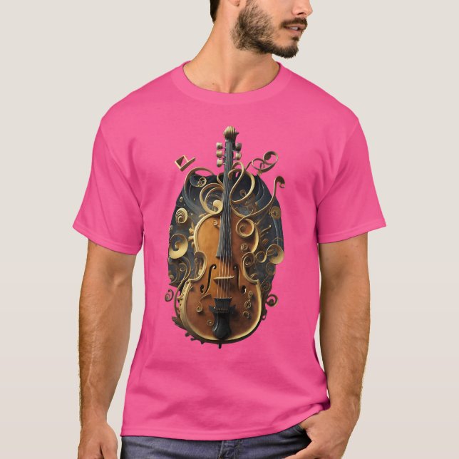 Bassists Bands Orchestra T-Shirt (Vorderseite)