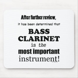 Bassklarinette wichtigstes Instrument Mousepad