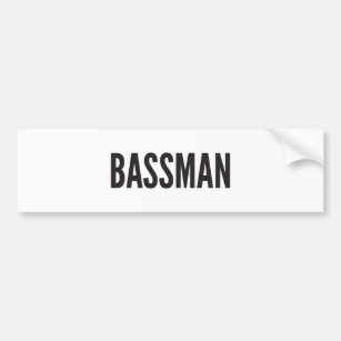Bassman Aufkleber Autoaufkleber
