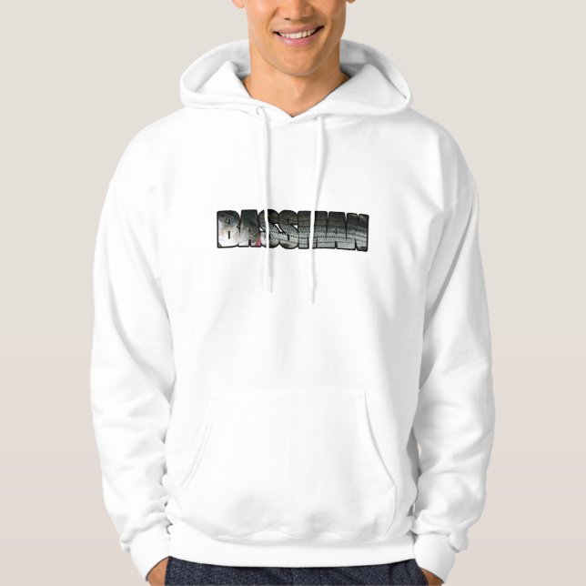 Bassman mit Kapuze Sweatshirt (Vorderseite)