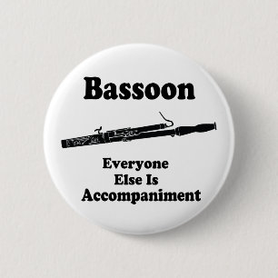 Basson Geschenk Button