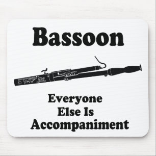 Basson Geschenk Mousepad