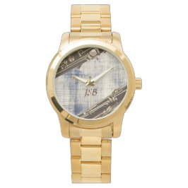 Bassoon-Abschnitte auf verblendetes, benutzerdefin Armbanduhr