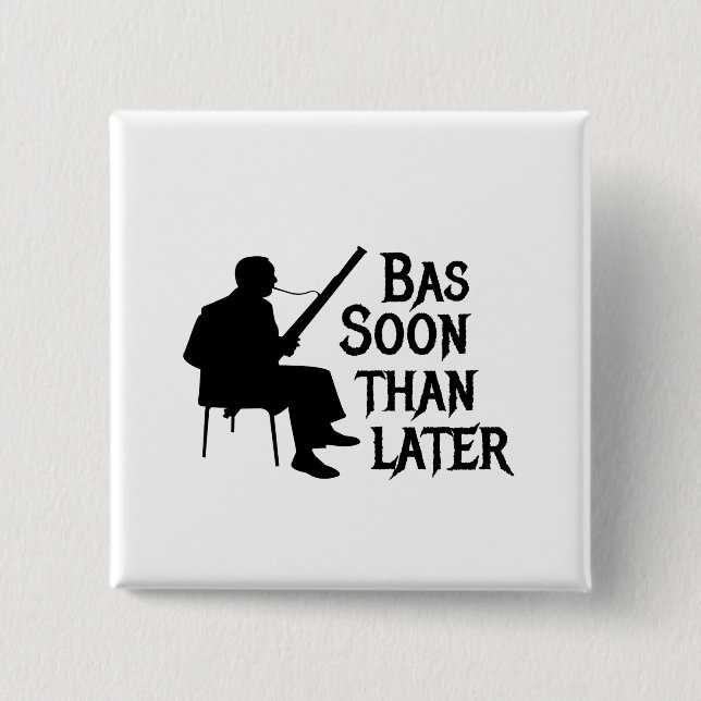 Bassoon als Spater Bassoon Pub Button (Vorderseite)