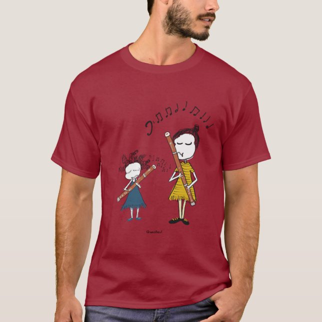 Bassoon and teacher T-Shirt (Vorderseite)