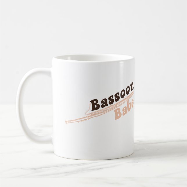 Bassoon Babe Kaffeetasse (Links)