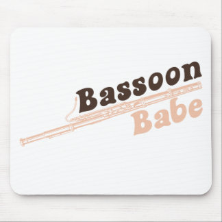 Bassoon Babe Mousepad