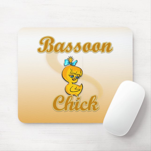 Bassoon Chick Mousepad (Mit Mouse)