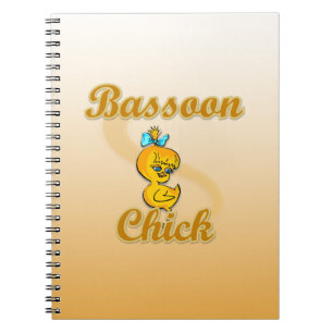 Bassoon Chick Notizblock