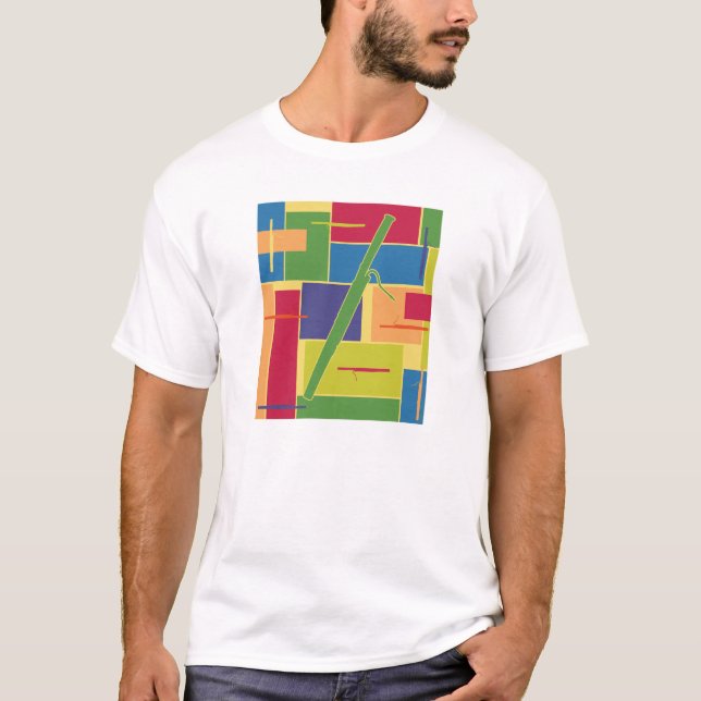 Bassoon Colorblocks T - Shirt (Vorderseite)