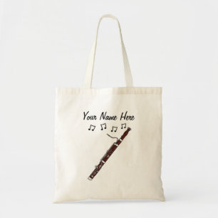 Bassoon Custom Tote Bag Bassoonist Musikergeschenk Tragetasche