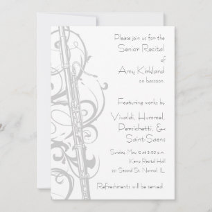 Bassoon Erwägung Einladung