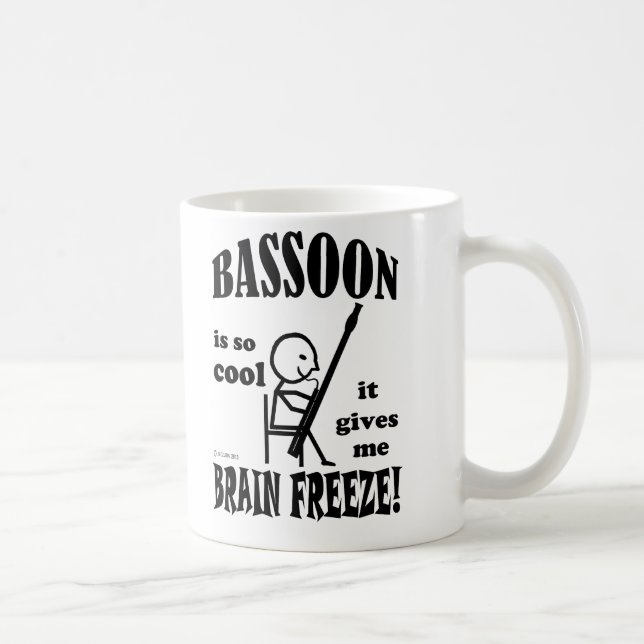 Bassoon, Gehirn-Frost Tasse (Rechts)