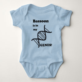 Bassoon in meinen Genen Baby Strampler