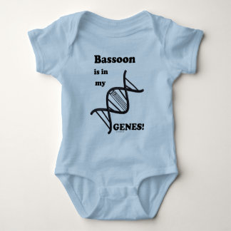 Bassoon in meinen Genen Baby Strampler